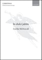In Dulci Jubilo SATB choral sheet music cover